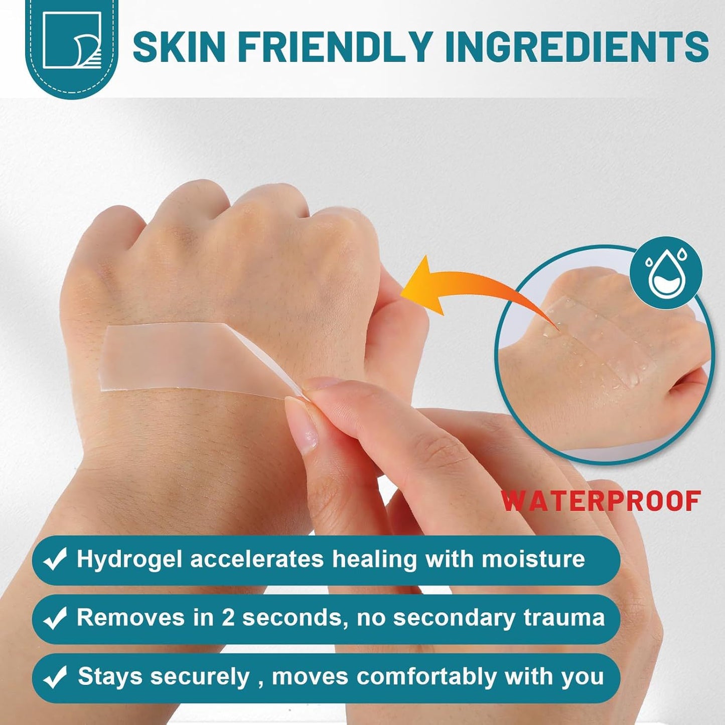 ShobKisu Bd - Hydrocolloid Medical Grade Tape Acne Patch, Blister Bandage & Scars Care.