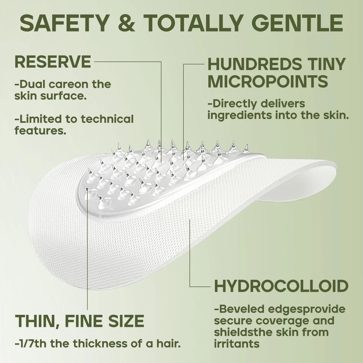 Microdarts Tag Gone Patch – Remove Skin Tags, Warts, Moles & Oil Clogs.